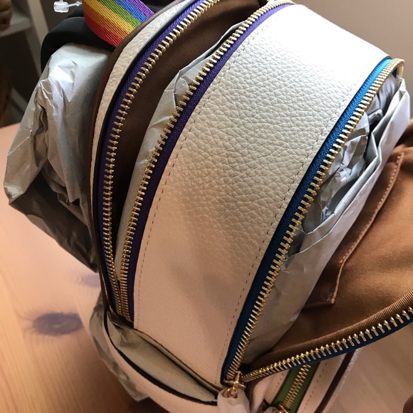 🌈 Coach Mini Court Backpack With Rainbow Coach - Picture 6 of 11